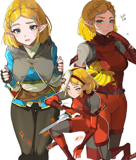 Princess Zelda And Yiga Clan Footsoldier The Legend Of Zelda And 1