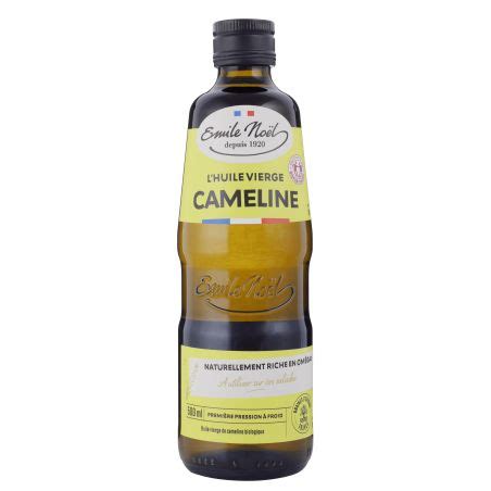 HUILE VIERGE DE CAMELINE 500ML EMILE NOEL Acheter Sur EtiketBio Eu