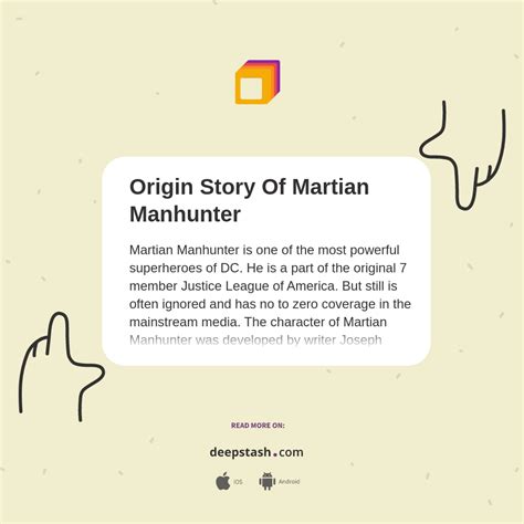 Origin Story Of Martian Manhunter - Deepstash