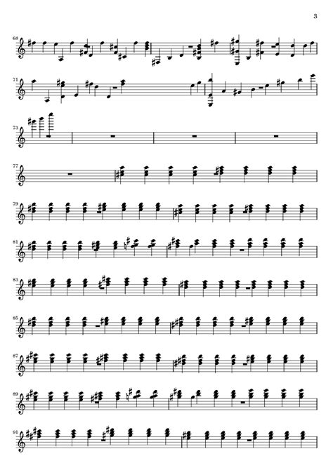 Upside Down Sheet Music Upside Down Score •