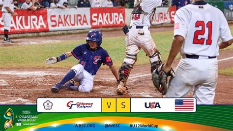 Highlights Chinese Taipei Vs Usa Wbsc U Baseball World Cup