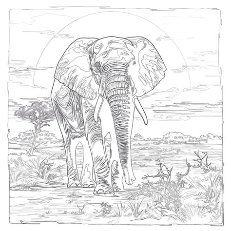 Coloring Sheet Elephant Coloring Pages Mimi Panda