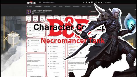 5E Necromancer Build - Giratan