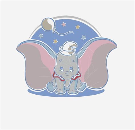 Dumbo Cute Png Free Download Files For Cricut And Silhouette Plus