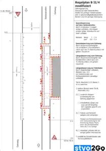Gehwegsperrung Nach Regelplan Rsa Stvo Go