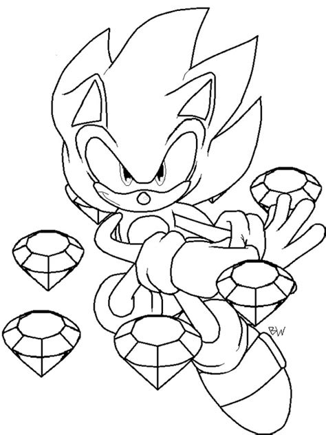 Rainbow Dash And Sonic - Free Colouring Pages