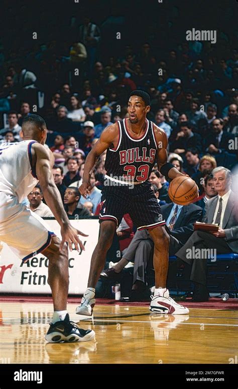 NBA Basketball, Scottie Pippen, Chicago Bulls Stock Photo - Alamy