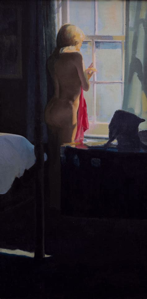Nude At The Window Nigel Van Wieck