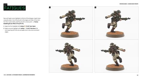 How To Paint Cadian Shock Troops Out Now The Mighty Brush