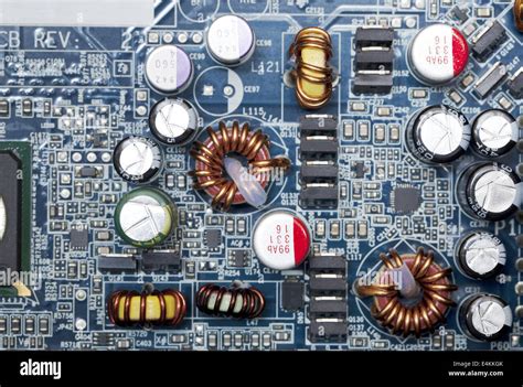 Electronic circuit background Stock Photo - Alamy