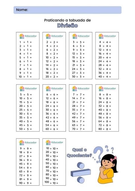 Tabuada Completa Do Ao E Como Aprender De Forma F Cil