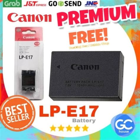 Jual Baterai Canon Lp E17 Battery Lpe17 Canon Eos M3 M5 M6 77d 200d