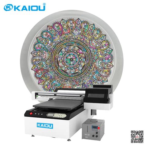 Kaiou Manufacturer A Uv Flatbed Printer Printing Machine Cmyk