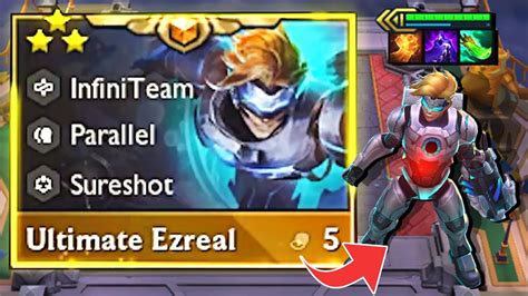 Ultimate Ezreal 3 Star ⭐⭐⭐ Carry 1v9 🔥🔥 Tft Set 8 5 Youtube