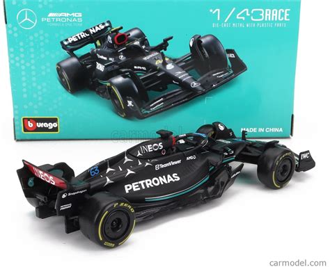 BURAGO 18 38080 RUS Scale 1 43 MERCEDES GP F1 W14 TEAM MERCEDES AMG