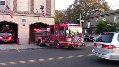 Newark Fire Department Engine And Ladder Responding Youtube