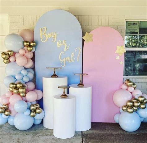 Decoraci N Para Revelaci N De Sexo Del Beb O Baby Shower