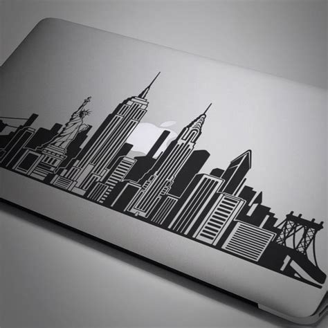 Skyline De Nueva York Pegatinas Pegatina Macbook Pegatinas Para