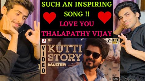 Master Kutti Story Video Reaction Thalapathy Vijay Anirudh