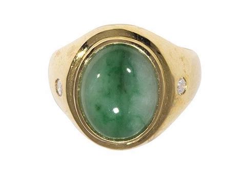 Jadeite Natural Cabochon Green International Gem Society