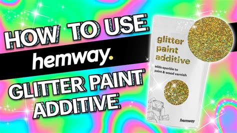 Hemway Diy Glitter Wall Paint Additive Glitter Paint For Walls