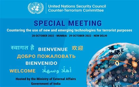 Unsc S Counter Terror Meet In India To Focus On Key Issues