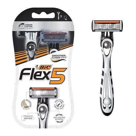 Amazon Bic Flex Titanium Men S Disposable Razor Five Blade