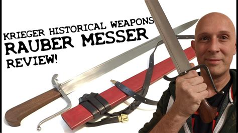 Krieger Historical Weapons Rauber Langes Messer Review YouTube