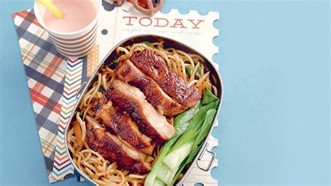 Easy Pancit Canton with Chicken Barbecue