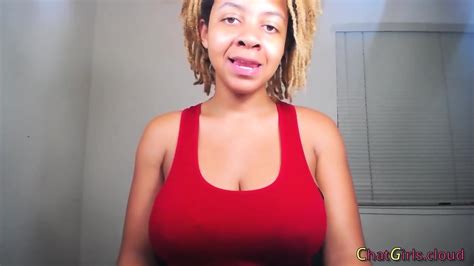 Amazing Big Boobs Ebony Babe Tease On Cam