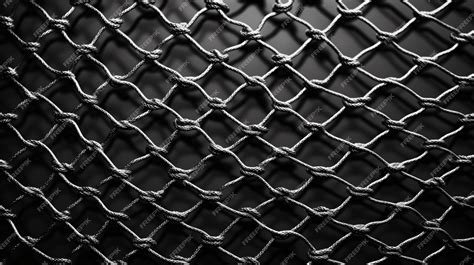 Premium AI Image | Black metal wire mesh closeup pattern