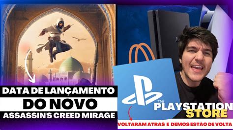 Data De Lan Amento Assassin S Creed Mirage Sony Volta Demos Na Ps