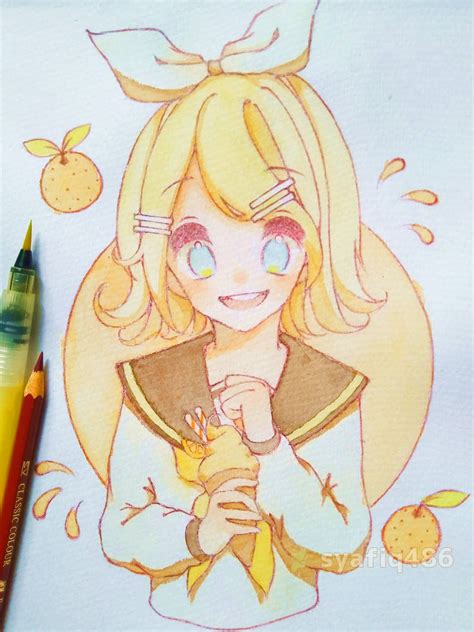 Kagamine Rin fanart by syafiq486 on DeviantArt