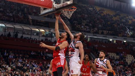 Resumen Del Olympiacos Vs Baskonia De Euroliga AS