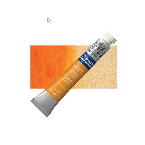 Cadmium Orange Hue Winsor Newton Cotman Watercolour 8ml Tube My Art