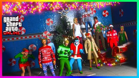 Merry Christmas Free Xmas Car Gooch Outfit Glitch Snow Gta 5 Chop Shop Dlc Gta Online