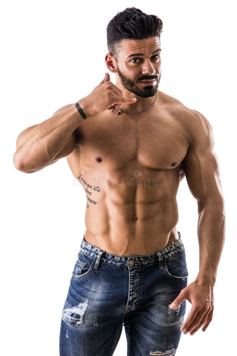 3 028 Shirtless Hispanic Male Beefcake Stock Photos Free Royalty