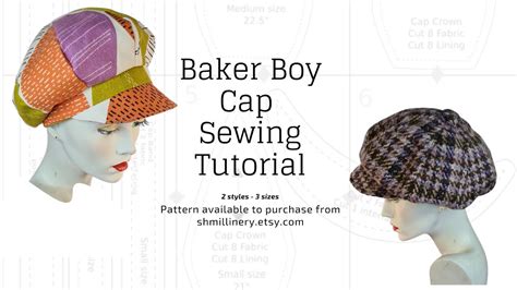 Baker Boy Newsboy Cap Sewing Tutorial Youtube