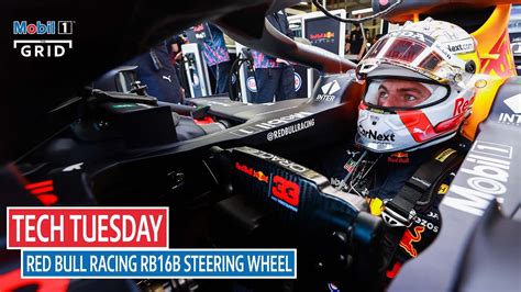 Red Bull Honda Racings Steering Wheel Tech Tuesday Mobil 1 The