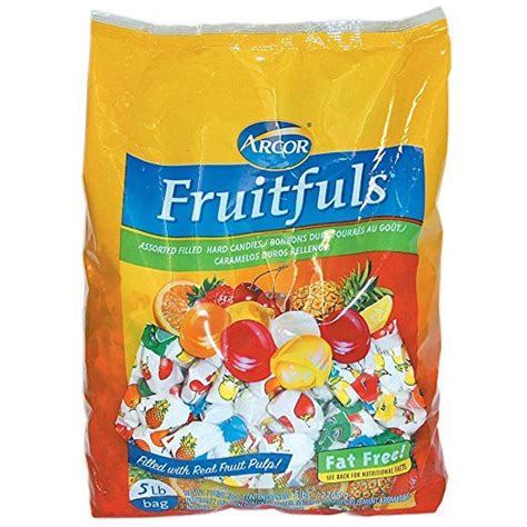 Arcor Assorted Candies Fruit Filled 5 Lb Bag Chewy Candy Latin