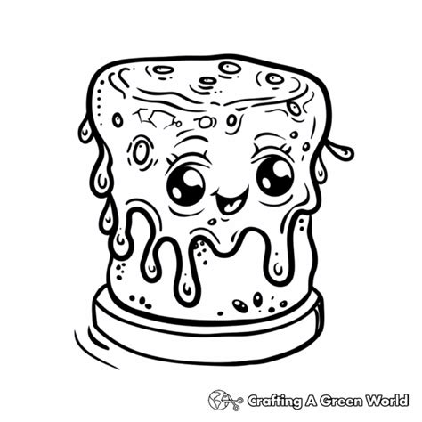 Slime Coloring Pages Free And Printable