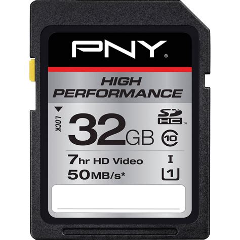 Pny Technologies Gb High Performance Sdhc Class P Sdh G H Ge