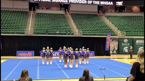 Whs Varsity Cheer Round 3 State Finals Youtube