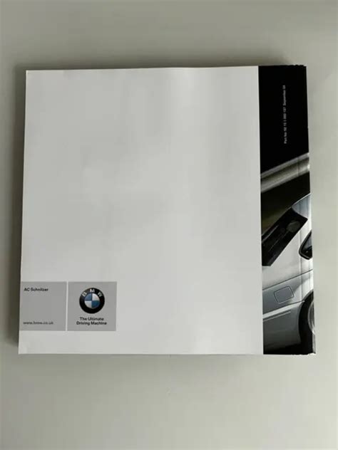 Bmw M Ac Schnitzer Series Accessories Brochure Picclick Uk