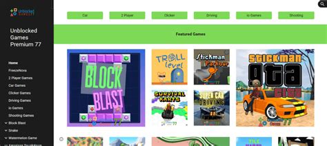 Blocked Games