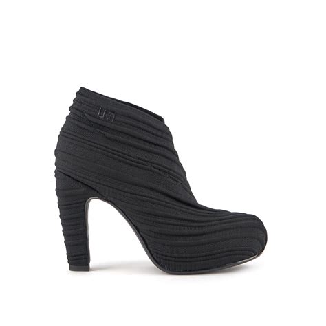 United Nude 100mm Fold Hi Ii Boots In Black ModeSens