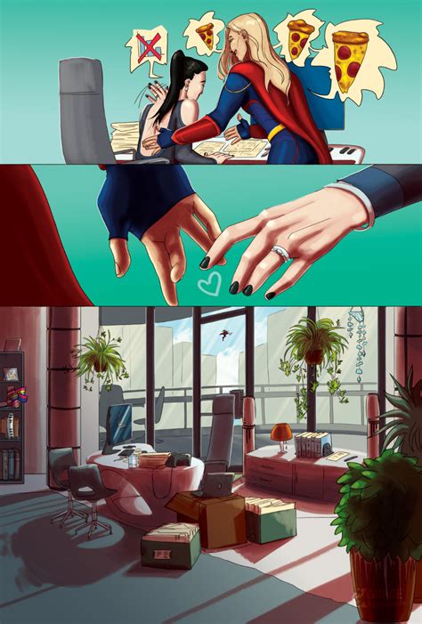 Supercorp Fanart Collection Supergirl Comic Fan Art Supergirl