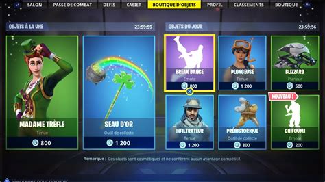 BOUTIQUE FORTNITE DU 10 AVRIL 2018 Item Shop 10 April 2018 YouTube