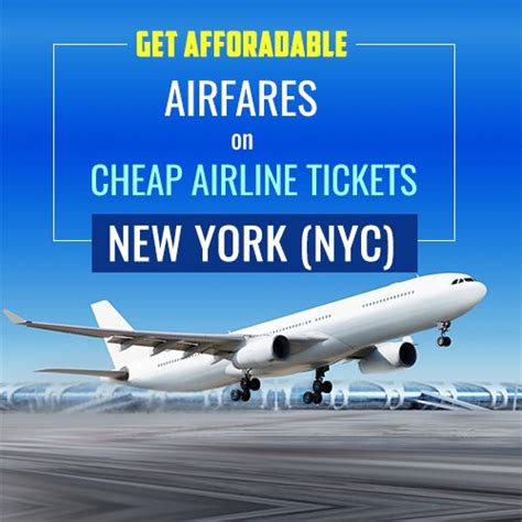 Get affordable airfares on cheap flights to New York (NYC) with ...