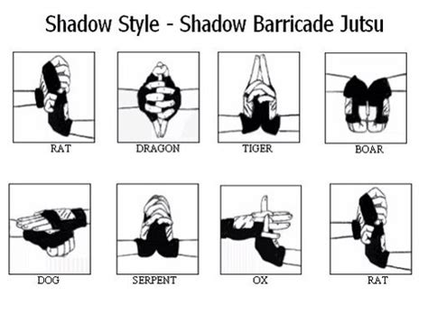 Naruto Jutsu Hand Signs Wiki Anime Amino